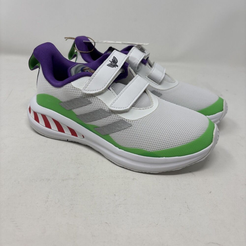 Adidas FortaRun Buzz Lightyear Toy Story Kids Shoes GZ0642 Size 2 NWT